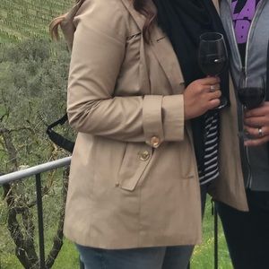 Michael Kors hooded trench coat - S